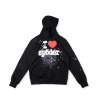 Sp5der Hoodie Black White