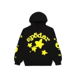 Sp5der Hoodie Onyx Yellow