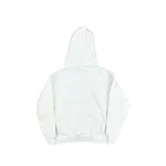 Sp5der OG Rhinestone Logo Hoodie White