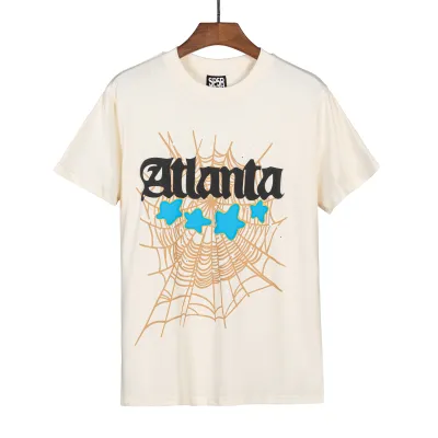 Sp5der T-Shirt 2506 Beige 01