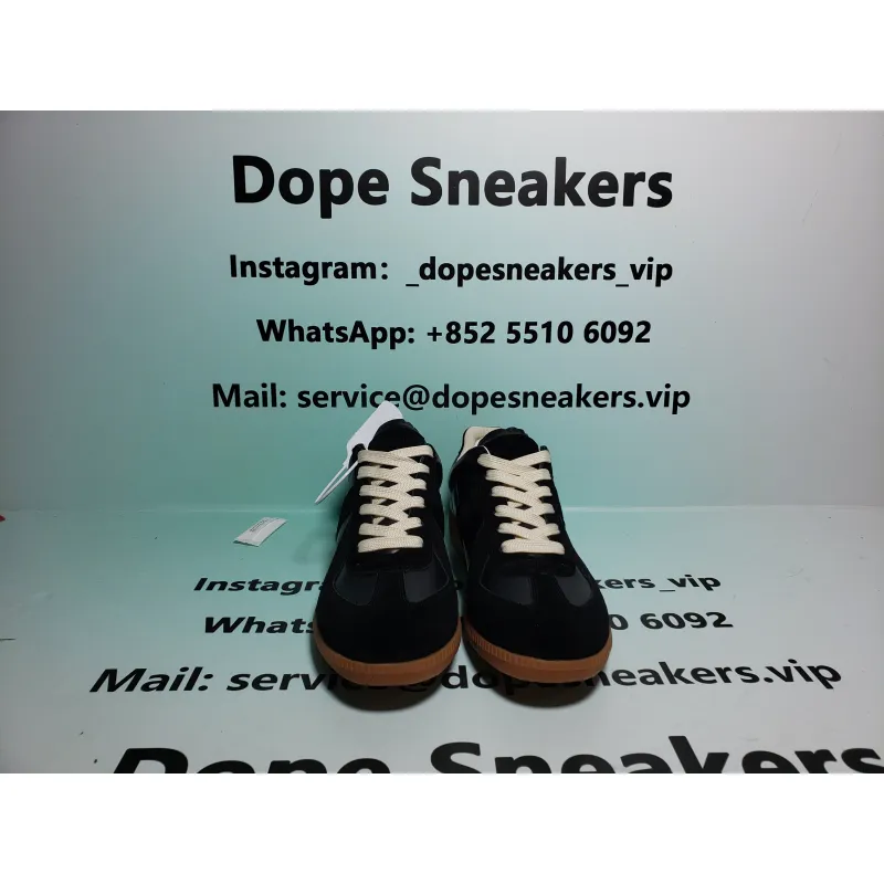  Maison Margiela Replica low-top leather sneakers Black S57WS0236P1895
