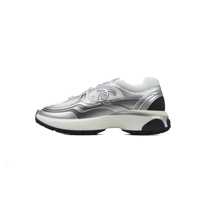 Chanel Silver Black