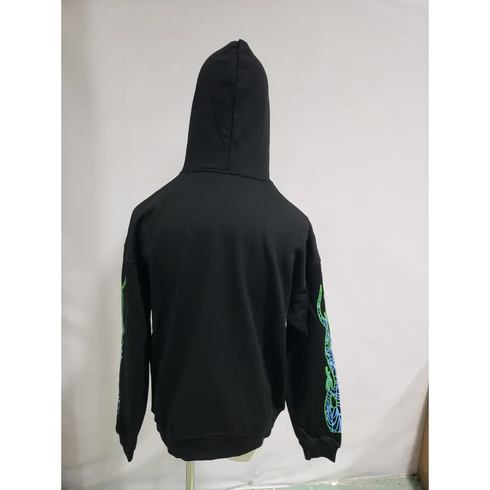 Sp5der Hoodie Black