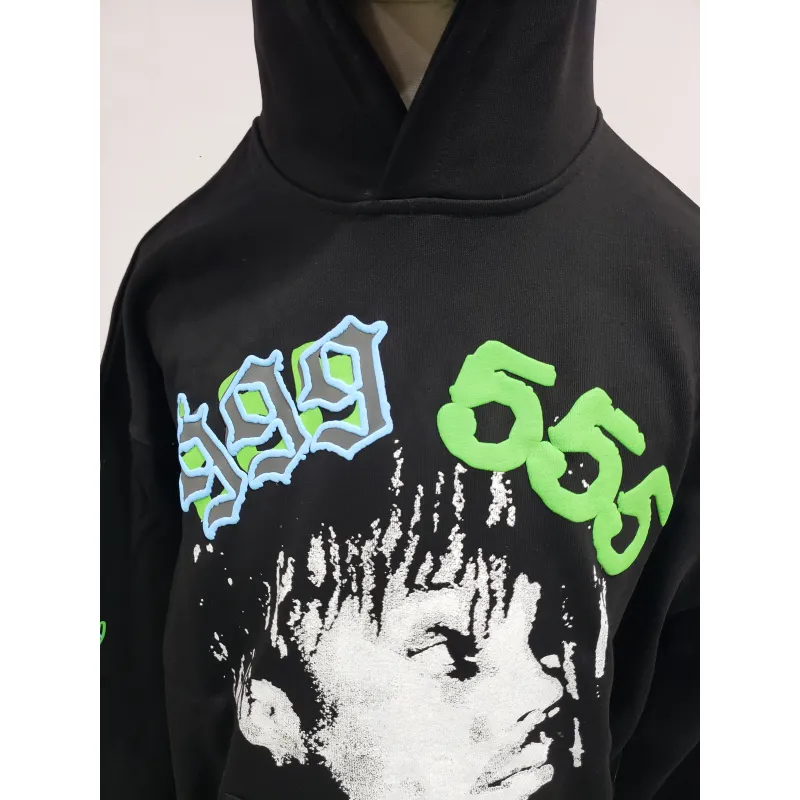 Sp5der Hoodie Black