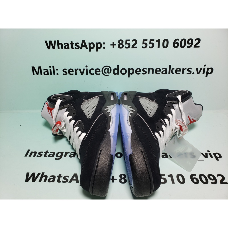 Air Jordan 5“Black Metallic Reimagined" HF3975-001