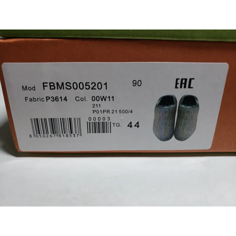 Marni Long-hair Calfskin Fussbett Sabot Grey SBMR000600P412200N15