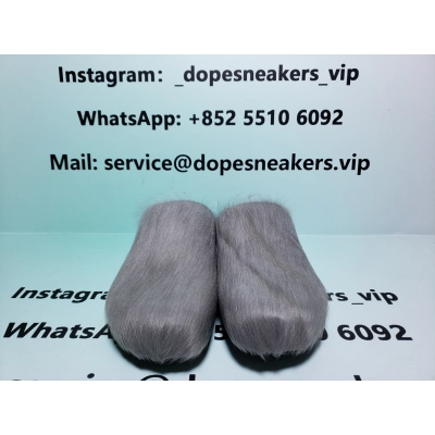 Marni Long-hair Calfskin Fussbett Sabot Grey SBMR000600P412200N15 01