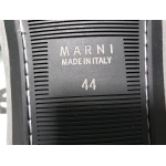Marni Long-hair Calfskin Fussbett Sabot Grey SBMR000600P412200N15
