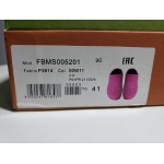 Marni Long-hair Calfskin Fussbett Sabot Rose Red 