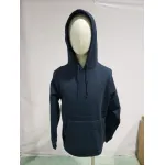 Supreme Satin Appliqué Hoodie Sweatshirt Navy Blue