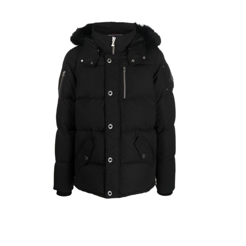 Moose Knuckles Original 3Q Fur Black（NFC)