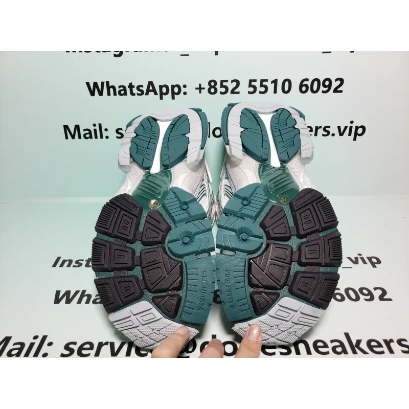 Balenciaga Runner WMNS White Green  772767W3RMU9034