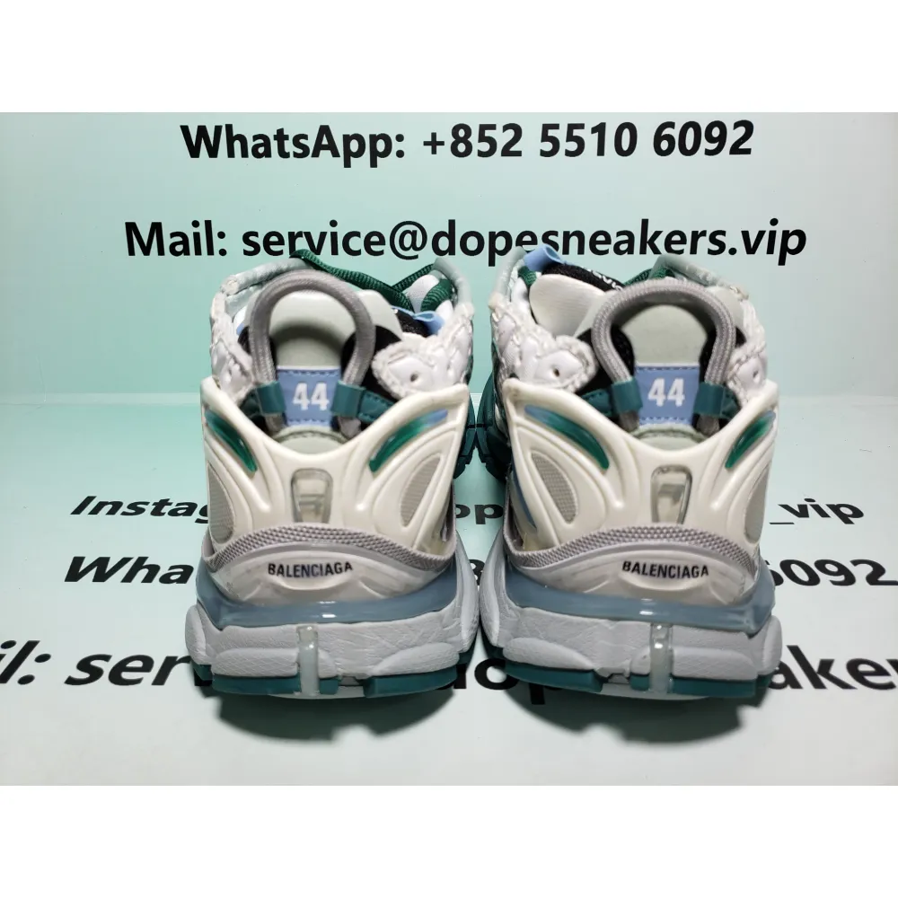 Balenciaga Runner WMNS White Green  772767W3RMU9034