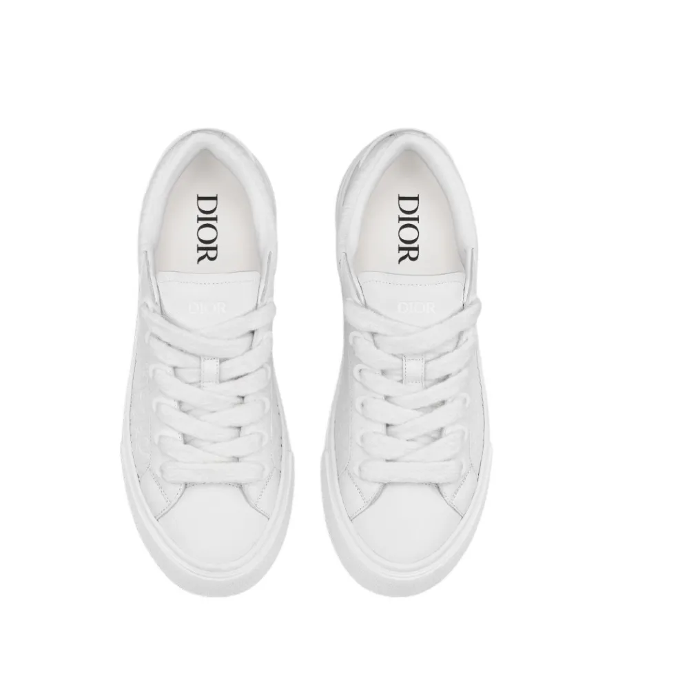 Dior B33 White Grained Calfskin 3SN303ZAY_H000