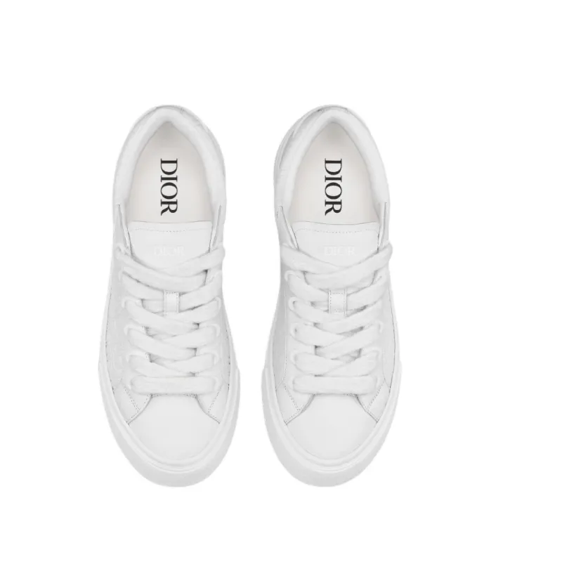 Dior B33 White Grained Calfskin 3SN303ZAY_H000