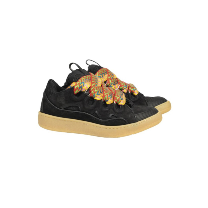  Lanvin Leather Curb Black FM-147446