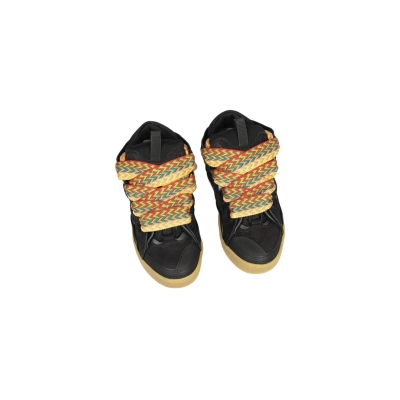  Lanvin Leather Curb Black FM-147446 02