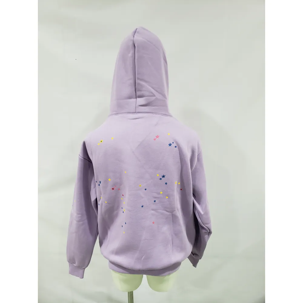 Sp5der Hoodie Purple
