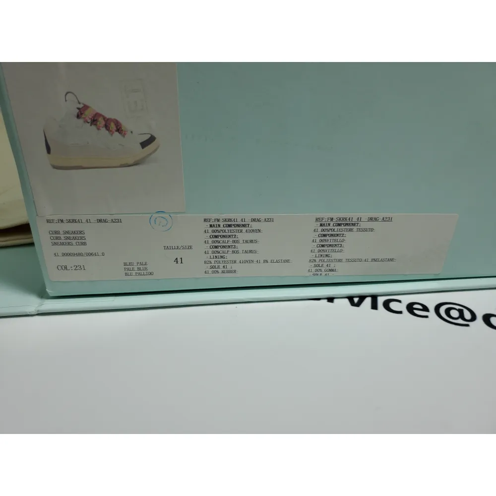 LANVIN White FM-SKRK11-DRAG-A2000