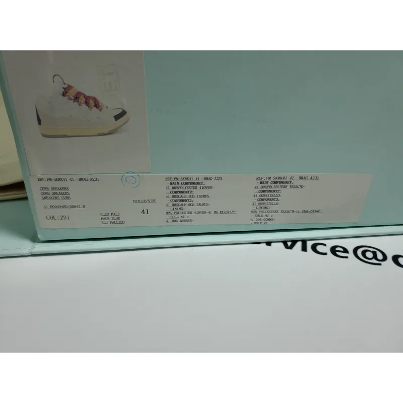 LANVIN White FM-SKRK11-DRAG-A2000
