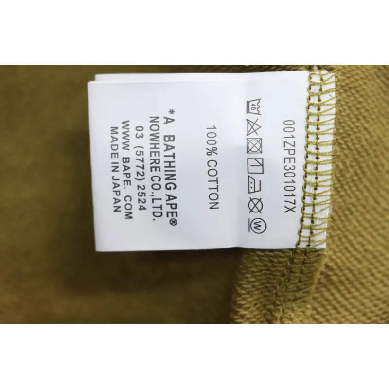 BAPE Camouflage Shark Mouth Shorts Green