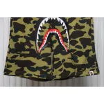 BAPE Camouflage Shark Mouth Shorts Green