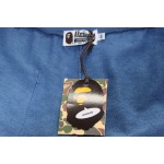 BAPE Camouflage Shark Mouth Shorts Navy Blue