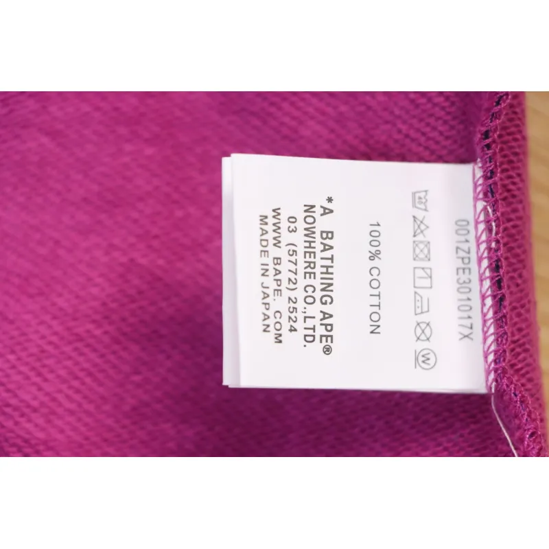 BAPE Camouflage Shark Mouth Shorts Purple