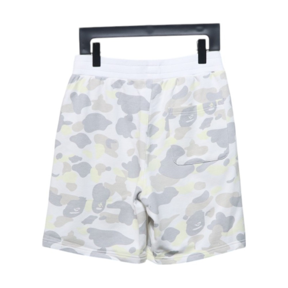 BAPE Classic Camouflage Shorts White