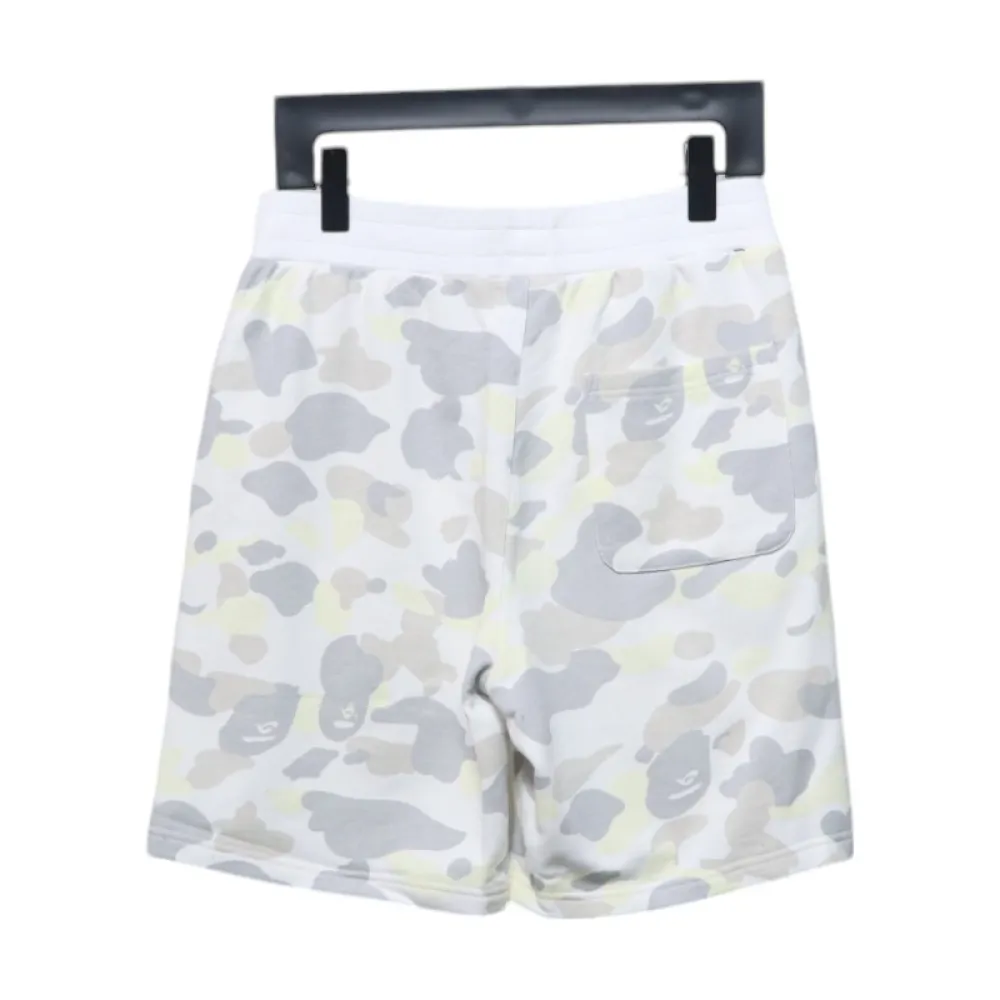 BAPE Classic Camouflage Shorts White