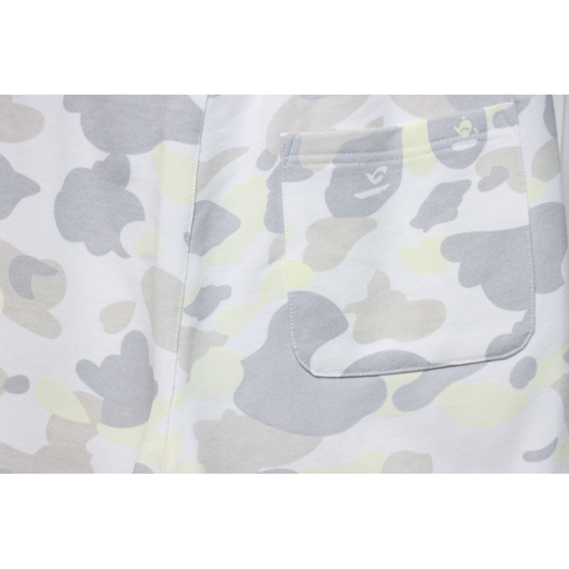 BAPE Classic Camouflage Shorts White