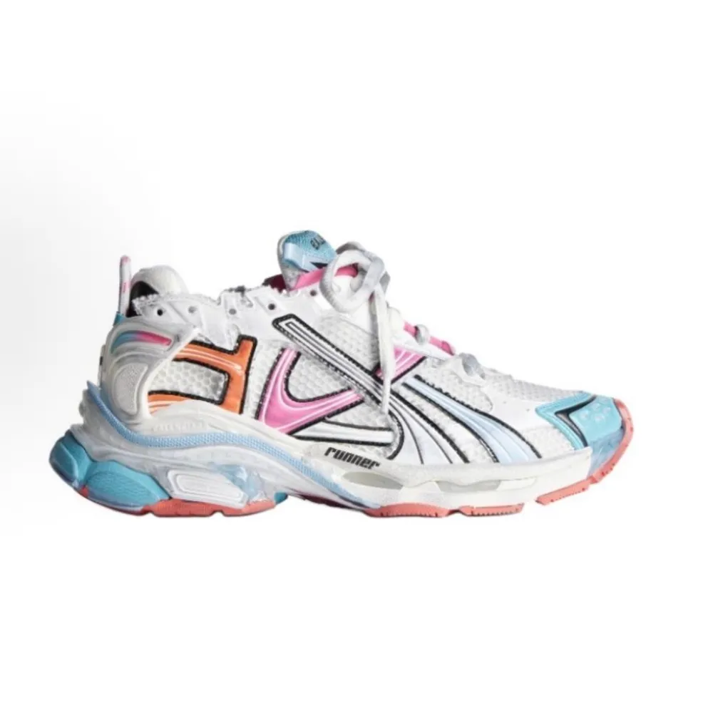 Balenciga Runner Blue White 772767W3RMU9458