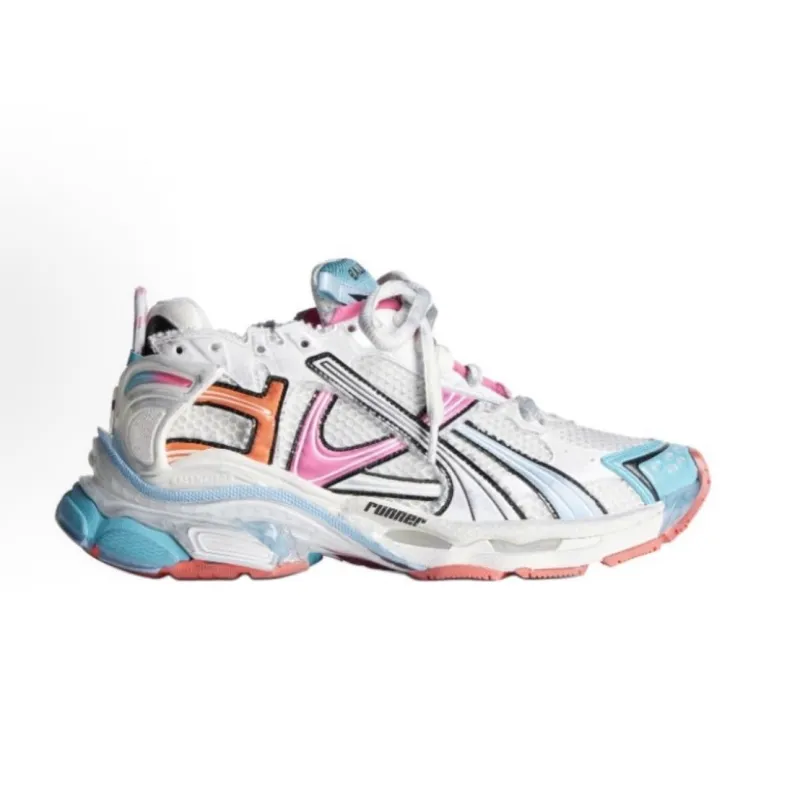 Balenciga Runner Blue White 772767W3RMU9458
