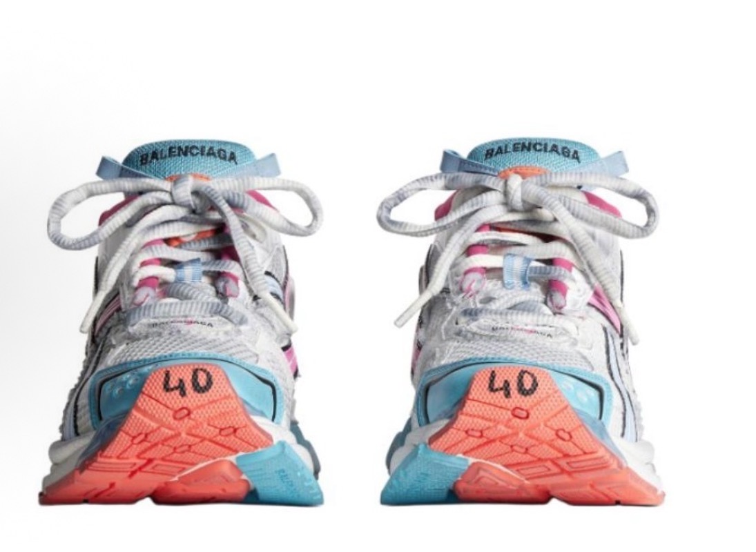 Balenciga Runner Blue White 772767W3RMU9458