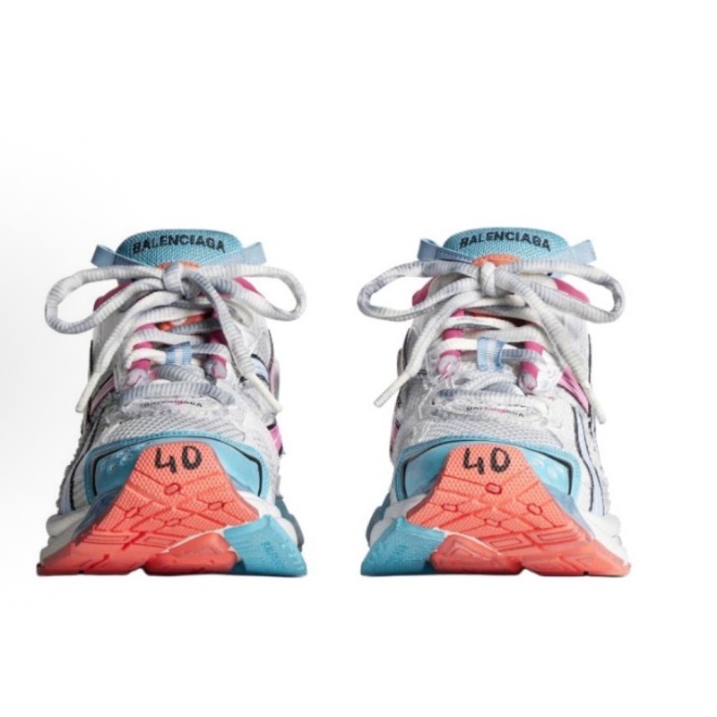 Balenciga Runner Blue White 772767W3RMU9458
