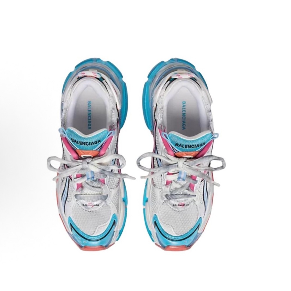 Balenciga Runner Blue White 772767W3RMU9458