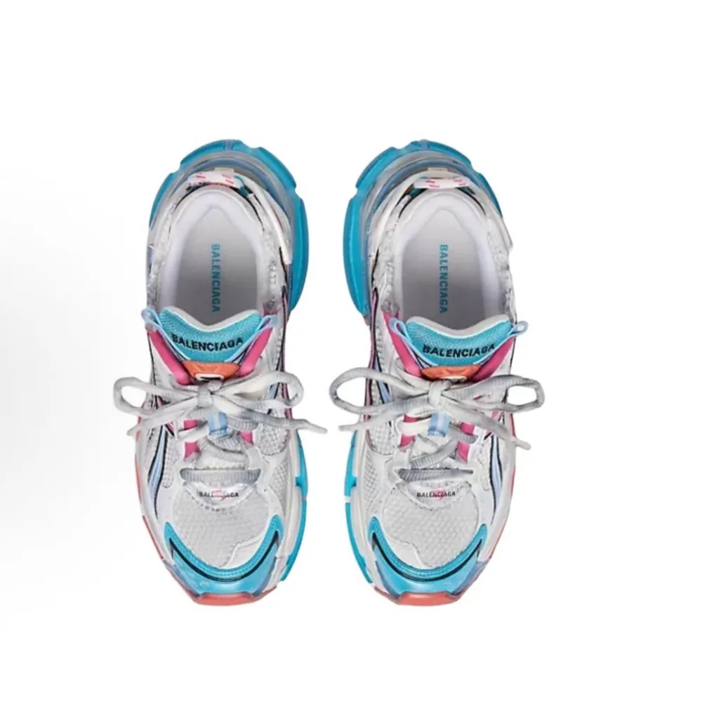 Balenciga Runner Blue White 772767W3RMU9458