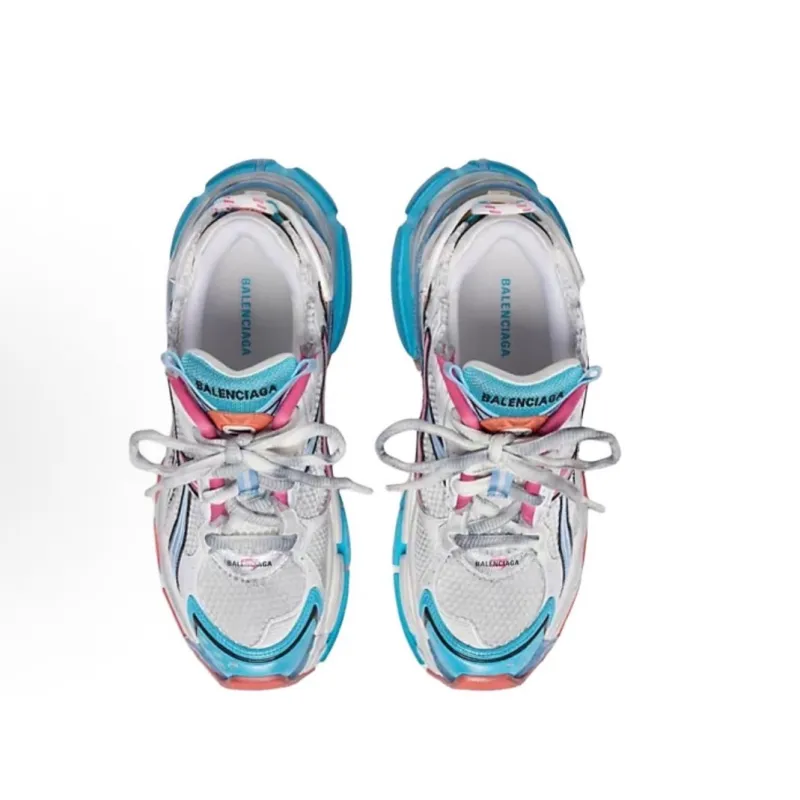 Balenciga Runner Blue White 772767W3RMU9458