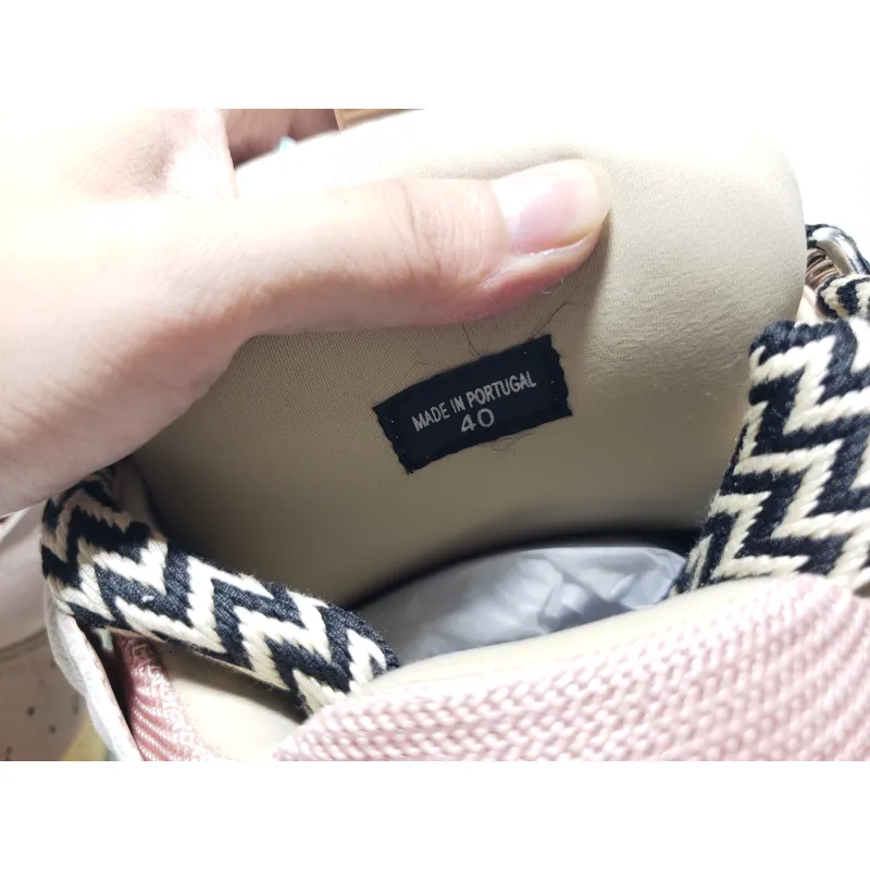 Gallery Dept. x Lanvin Wmns Curb Light Sneakers 'Paint Drip - Pale Pink' FW-SKDK02-DRGD-P22B5S0