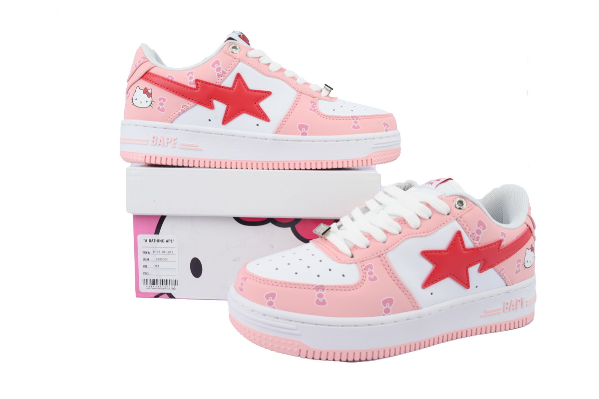 Bape hello kitty shoes