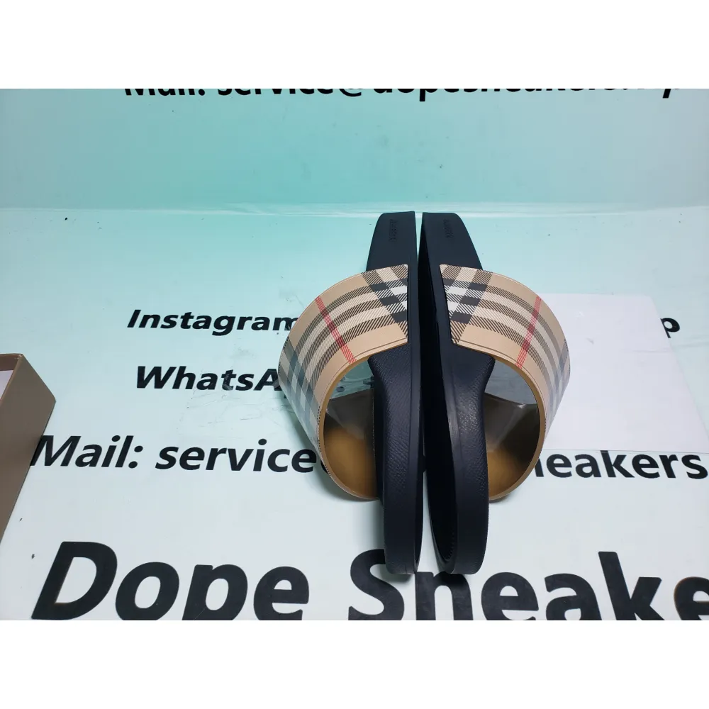 Burberry Slides Archive Beige