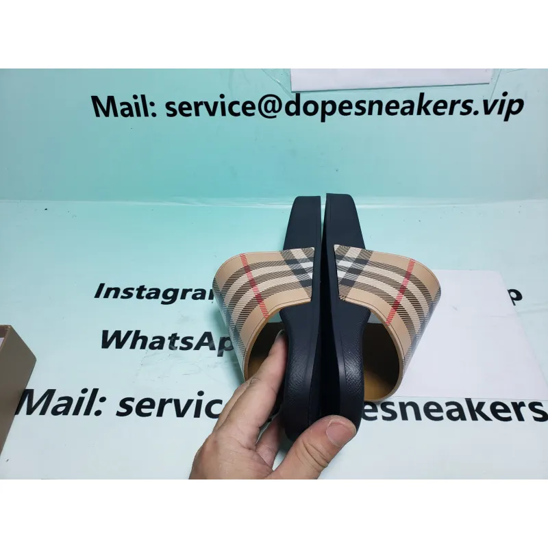 Burberry Slides Archive Beige