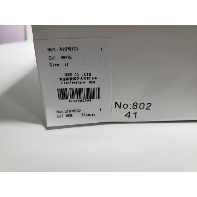 MIHARA YASUHIRO OG Sole White NO.802 02