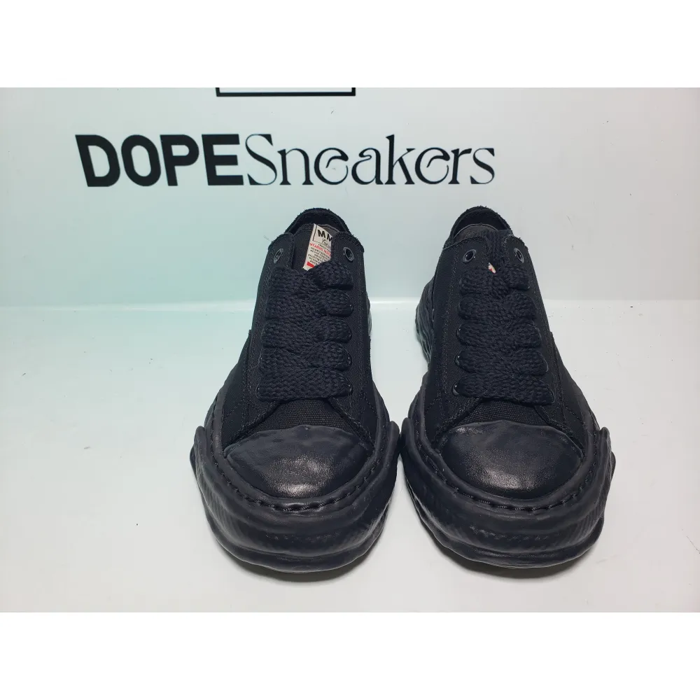 Mihara Yasuhiro Peterson OG Sole Canvas Low Black  NO.803 A01FW702-BLKBLK
