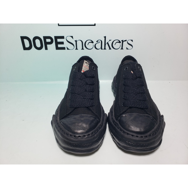 Mihara Yasuhiro Peterson OG Sole Canvas Low Black  NO.803 A01FW702-BLKBLK