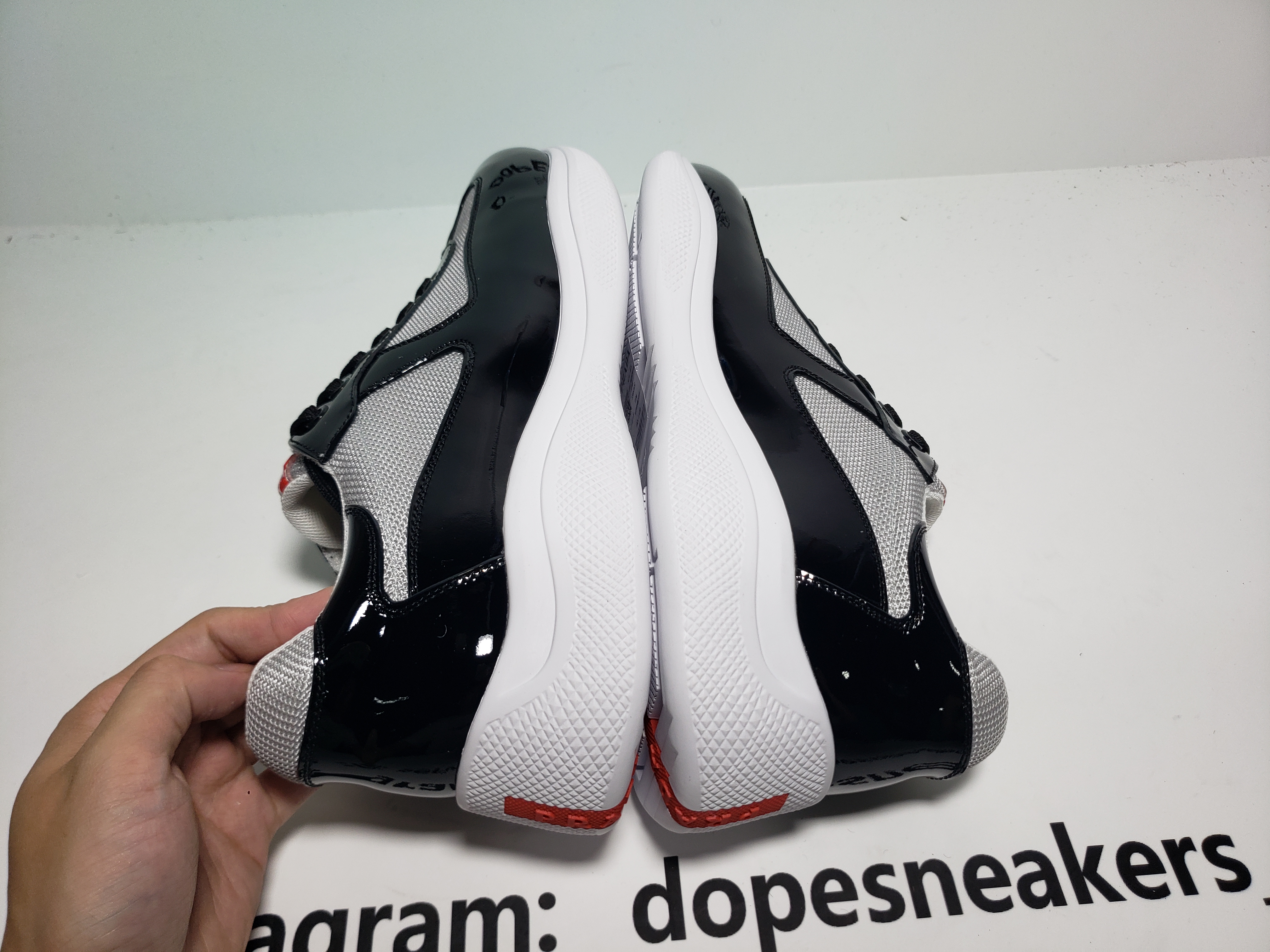 Prada America's Cup Black Gray