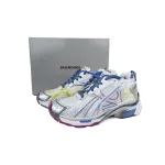  Balenciaga Runner Sneaker 'White Purple Blue' 772767 W3RMU 9547