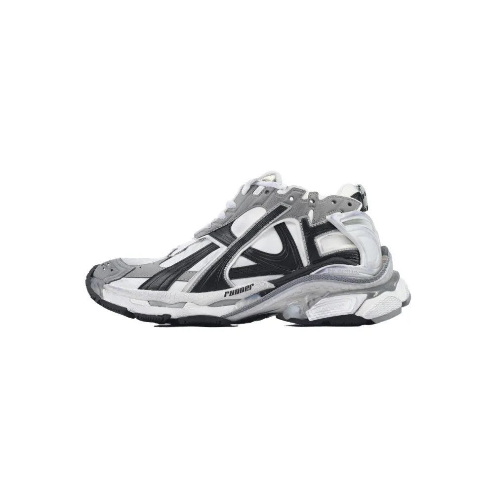 Balenciaga Runner Sneaker 'Grey White Black' 772774 W3RNY 9012