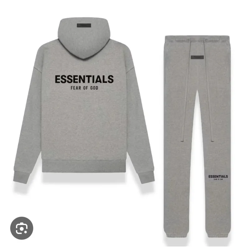 Fear of God Essentials SS22 Relaxed Set  Dark Oatmeal