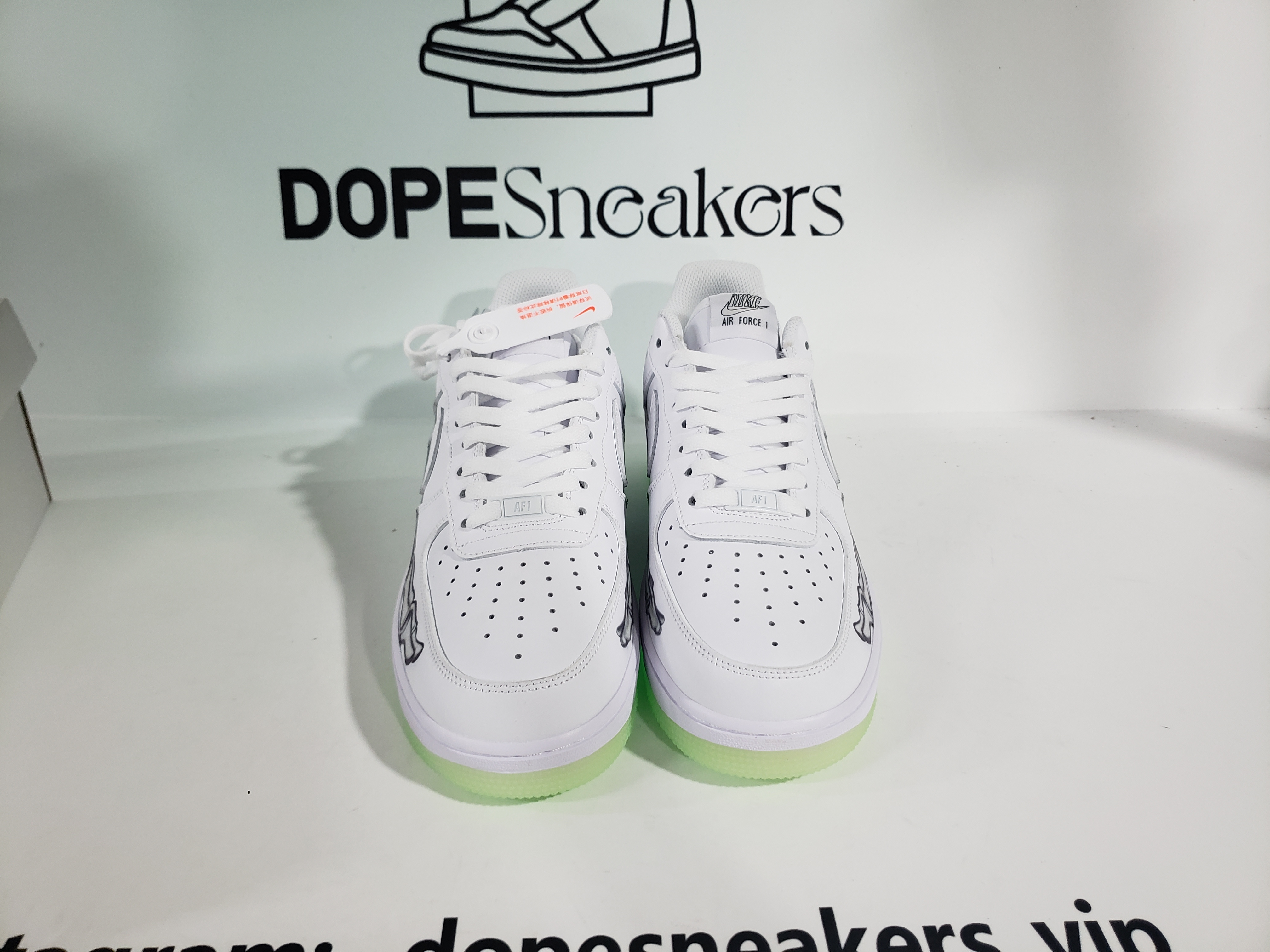 Nike Air Force 1 Low Skeleton Halloween (2018) BQ7541-100